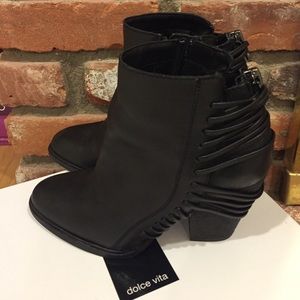 Dolce Vita 'Harvie' Ankle Bootie Black 5.5