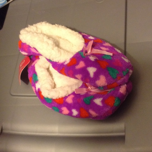 Cute Fuzzy Multicolored SlipperSocks - Picture 1 of 1