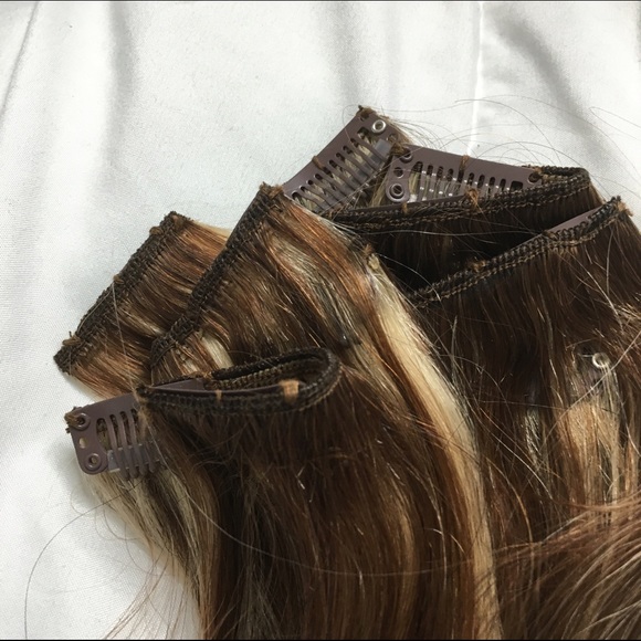 Honey brown with loner highlights extensions - Picture 2 of 4