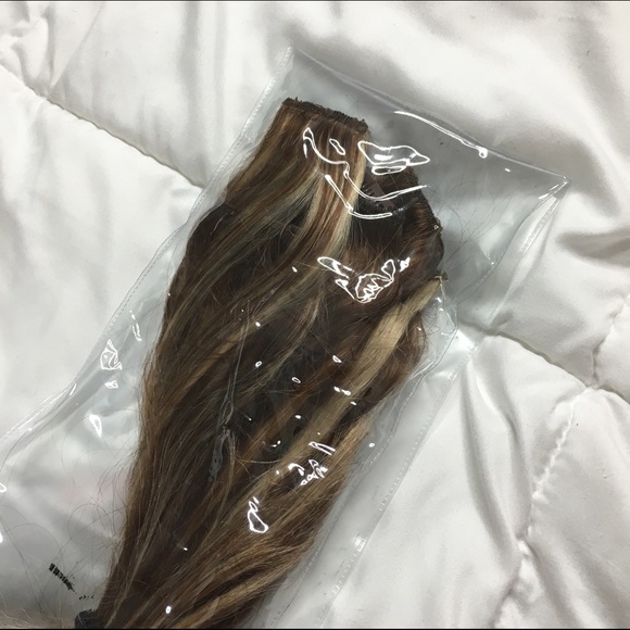 Honey brown with loner highlights extensions - Picture 4 of 4