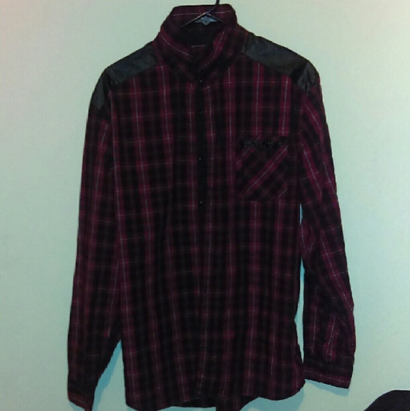BLK & RED FLANNEL
