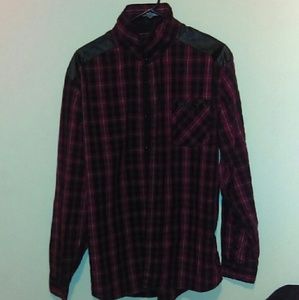 BLK & RED FLANNEL
