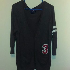 GREY CARDIGAN