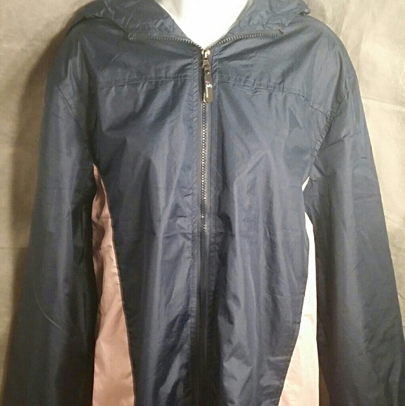 I 5 apparel light hooded jacket/windbreaker