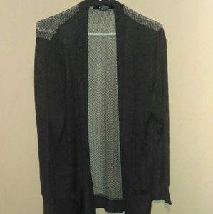 GREY CARDIGAN