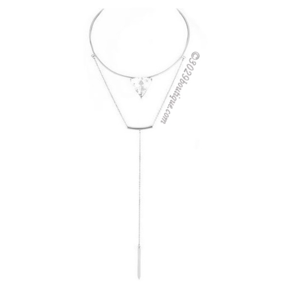 Choker/necklace silver