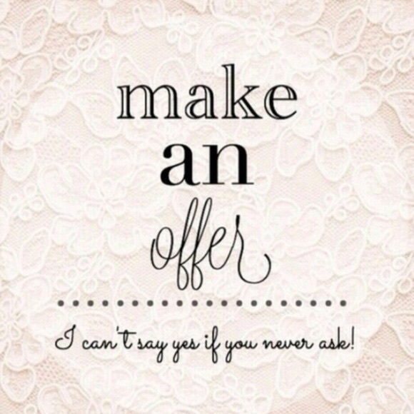 Offers Welcome!