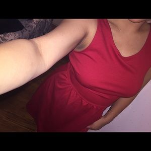 Old navy's red dress
