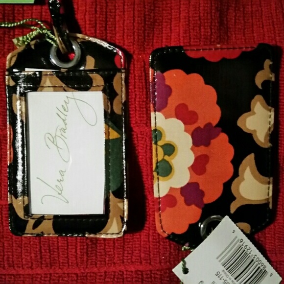 Vera bradley suzani luggage tag