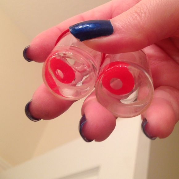 Red cosplay contacts