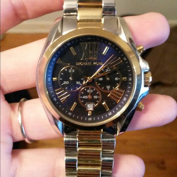 ❌ SOLD❌MK Bradshaw Two-Tone Stainless Steel Watch! - Picture 1 of 2