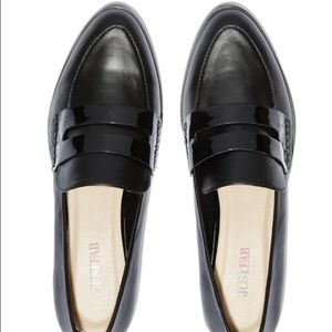 Donating tomorrow!-Brand new back loafers