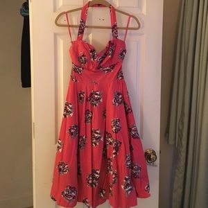 Tea Length Anthro Party Dress