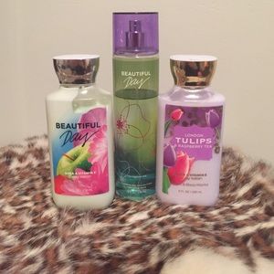 Bath & Body Works lotions and mist