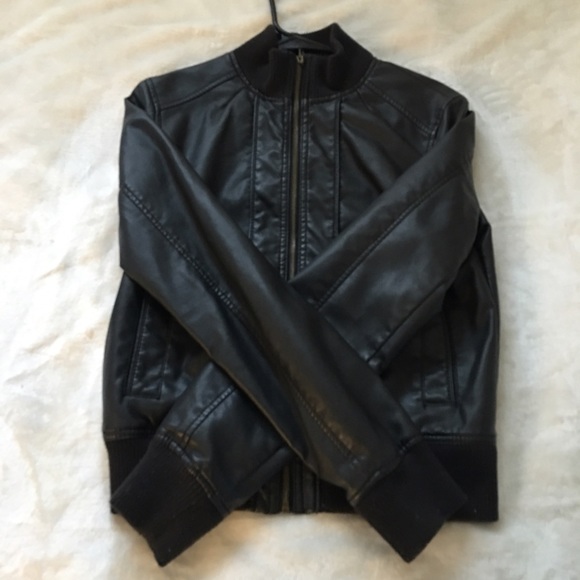 Leather jacket