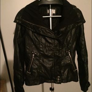 Black "Leather" Jacket