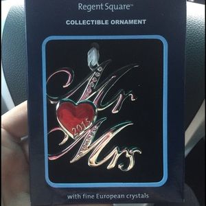 2015 wedding ornament