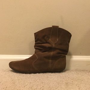 Brown Steve Madden ankle boots