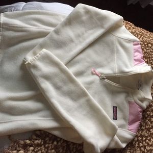 Vineyard vines fleece jacket