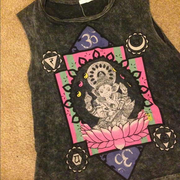 Title Unknown Ganesha Triblend Tee