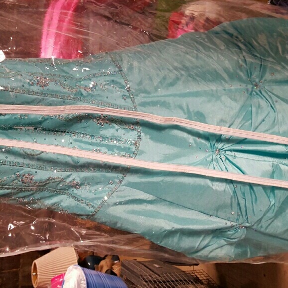 Aquamarine prom dress