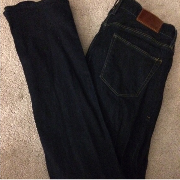 Madewell dark wash jeans