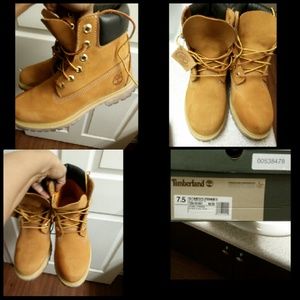 Authentic Timberland boots worn once