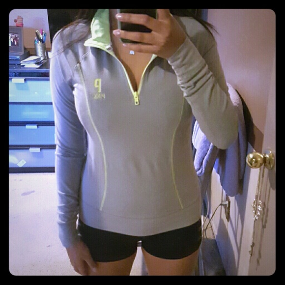 1/4 zip up from pink