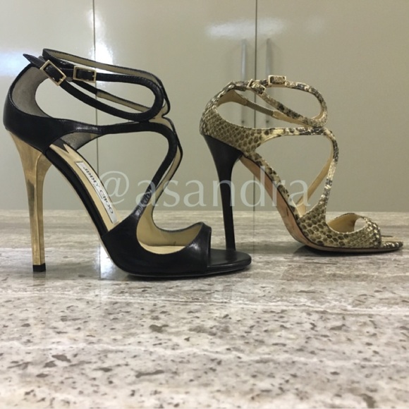 (Black Pair ONLY) Jimmy Choo Lance 115mm