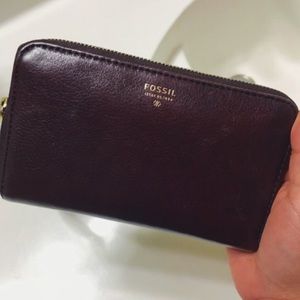 Fossil Leather Wallet 💜