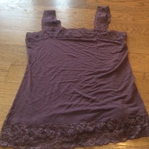 Halogen purple camisole tank