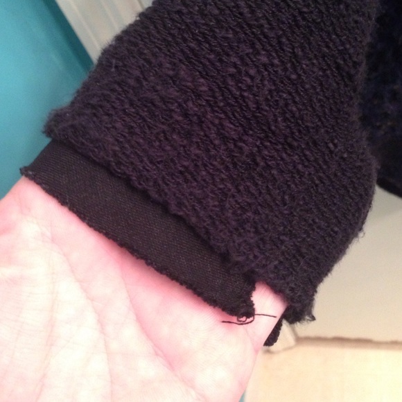 Navy and black sequined sweater tunic Free People - Picture 2 of 4