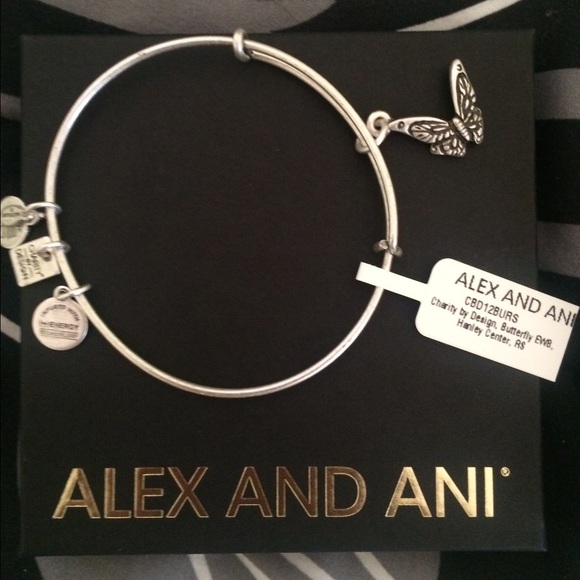 Alex and Ani Butterfly Bracelet