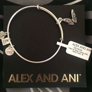 Alex and Ani Butterfly Bracelet