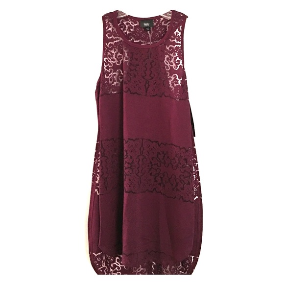 lace burgundy top