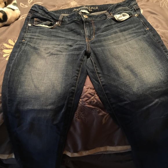 American eagle size 16 skinny jeans regular