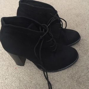 Black Booties Heels