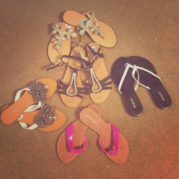 Flip flops bundle size 6