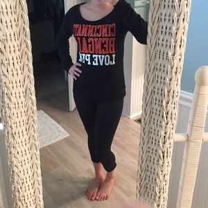 VS PINK Cincinnati Bengals crewneck sweatshirt
