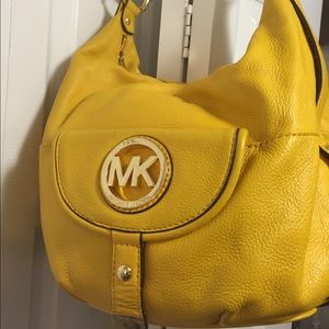 Michael Kors Yellow Hobo
