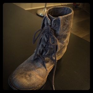 Mia slouchy distressed boots