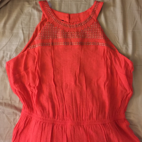 Rust Orange Maxi Dress - Picture 3 of 3