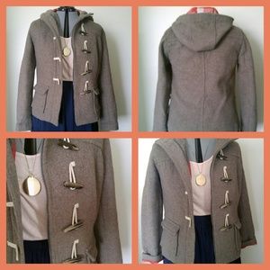 Old Navy Wool Blend Toggle Coat