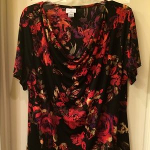 Short sleeve Jaclyn Smith blouse size XXL