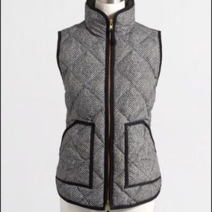 J Crew inspired Herringbone Vest