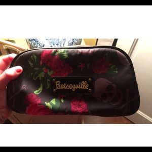 Betsey Johnson make up bag.  Make me an offer!