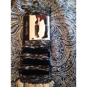 NWT fashion boot socks