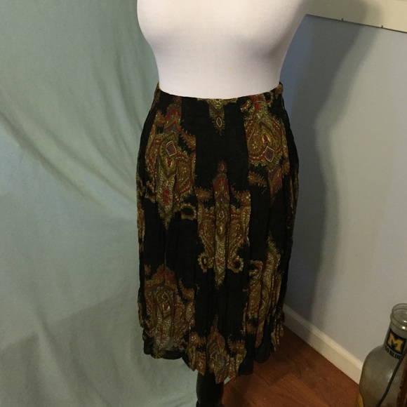 August Silk skirt