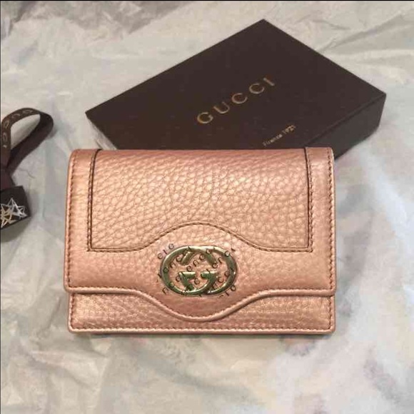 Gucci Accessories - AUTHENTIC GUCCI LEATHER CARD CASE