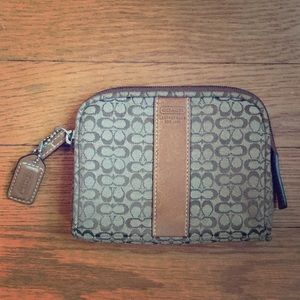 Coach cosmetics/ coin purse